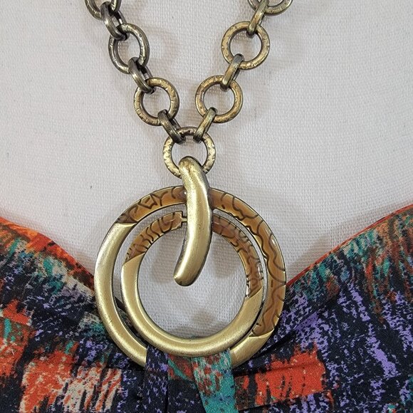 CODIGO Evening Dress‎ Strapless Colorful Long Size Large Boho Colorful READ EUC - Picture 4 of 9